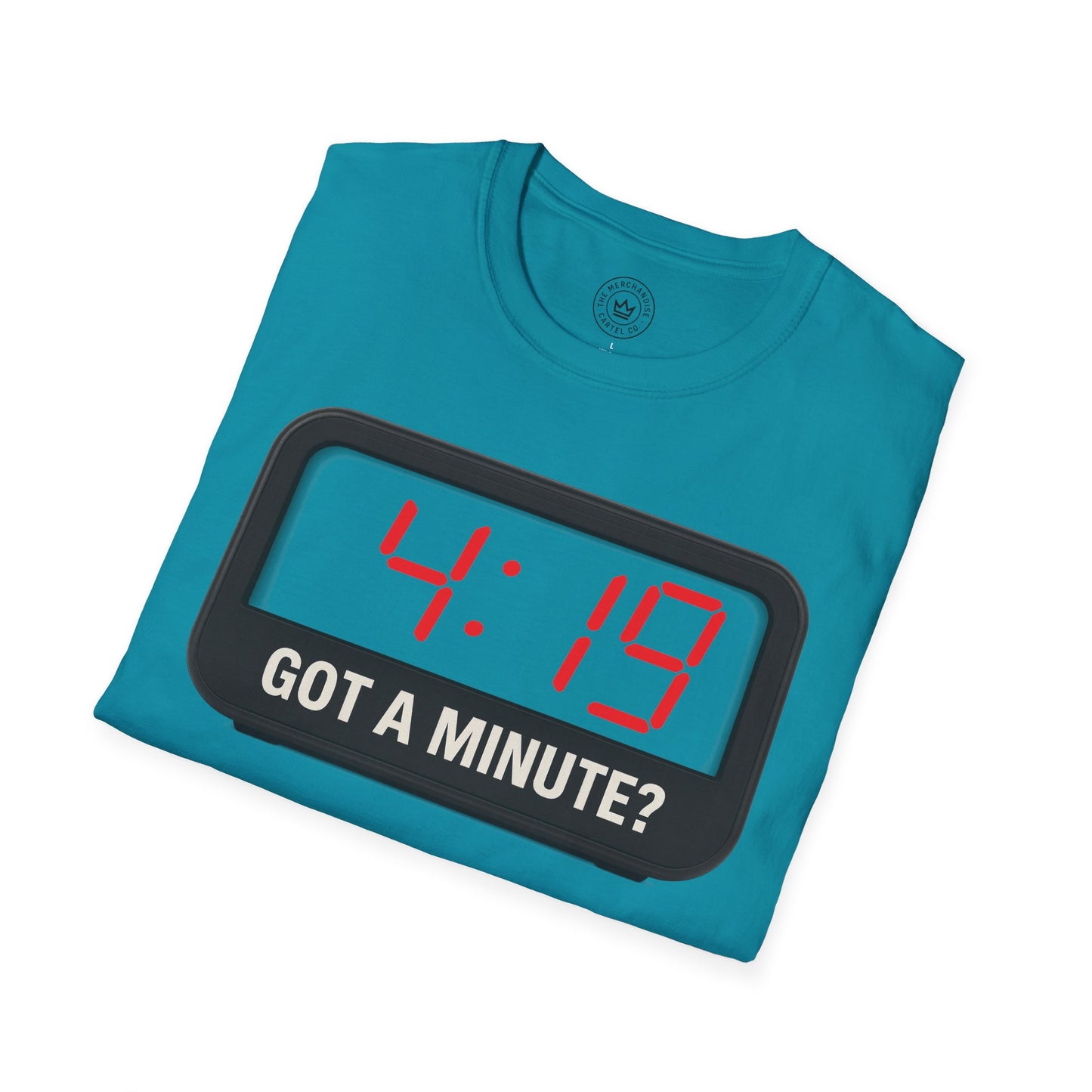 4:19 'Got a Minute' Clock Design