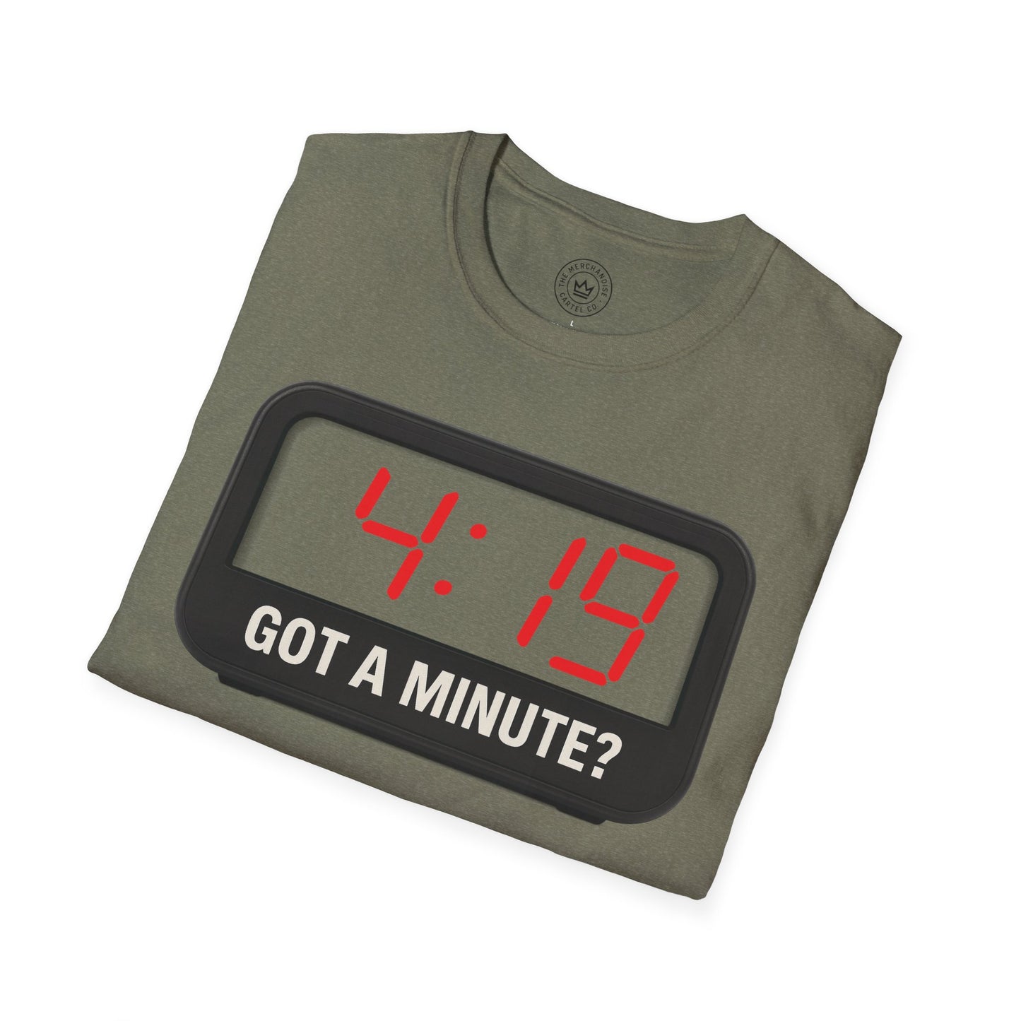 4:19 'Got a Minute' Clock Design