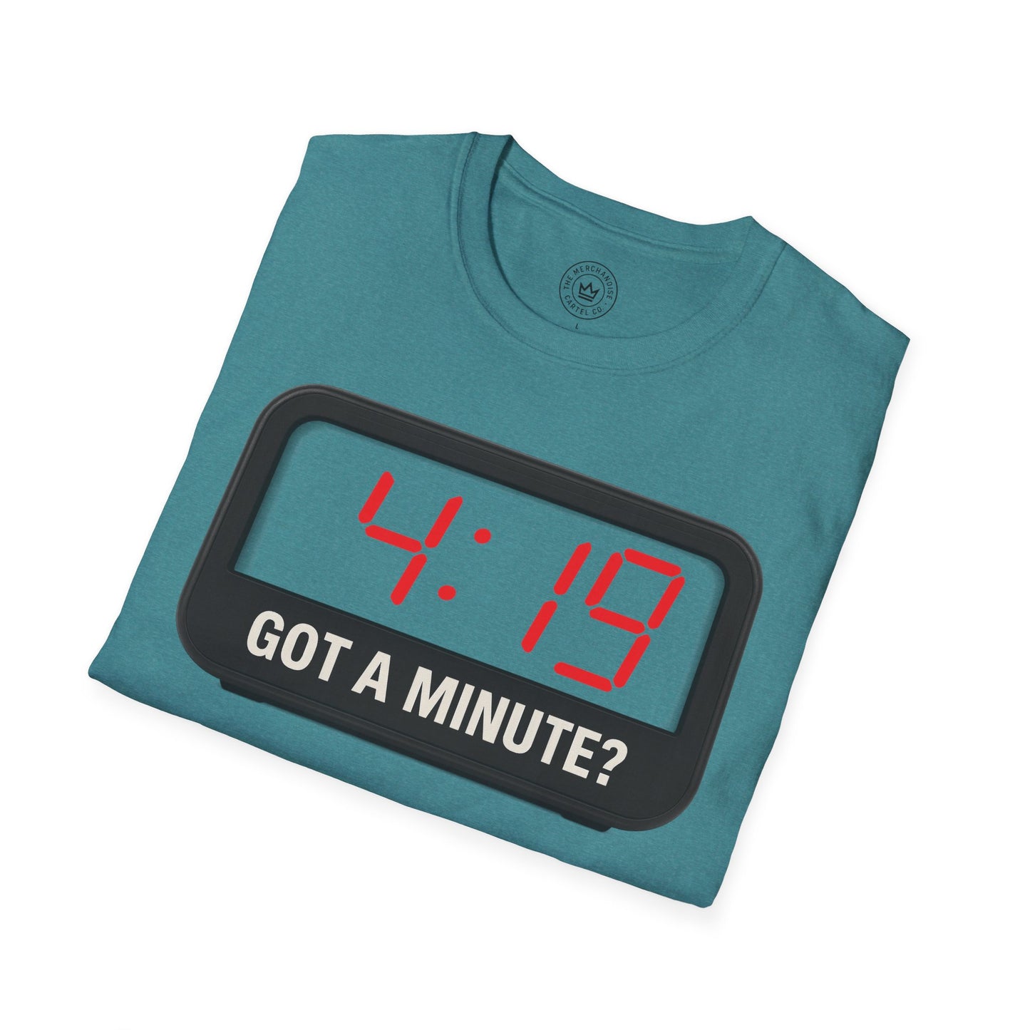 4:19 'Got a Minute' Clock Design