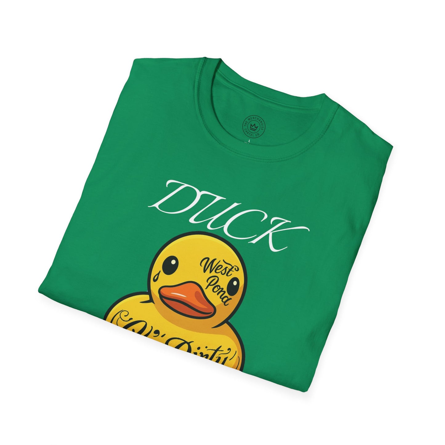 Rubber Duck Unisex T-Shirt with 'Duck Off' Design