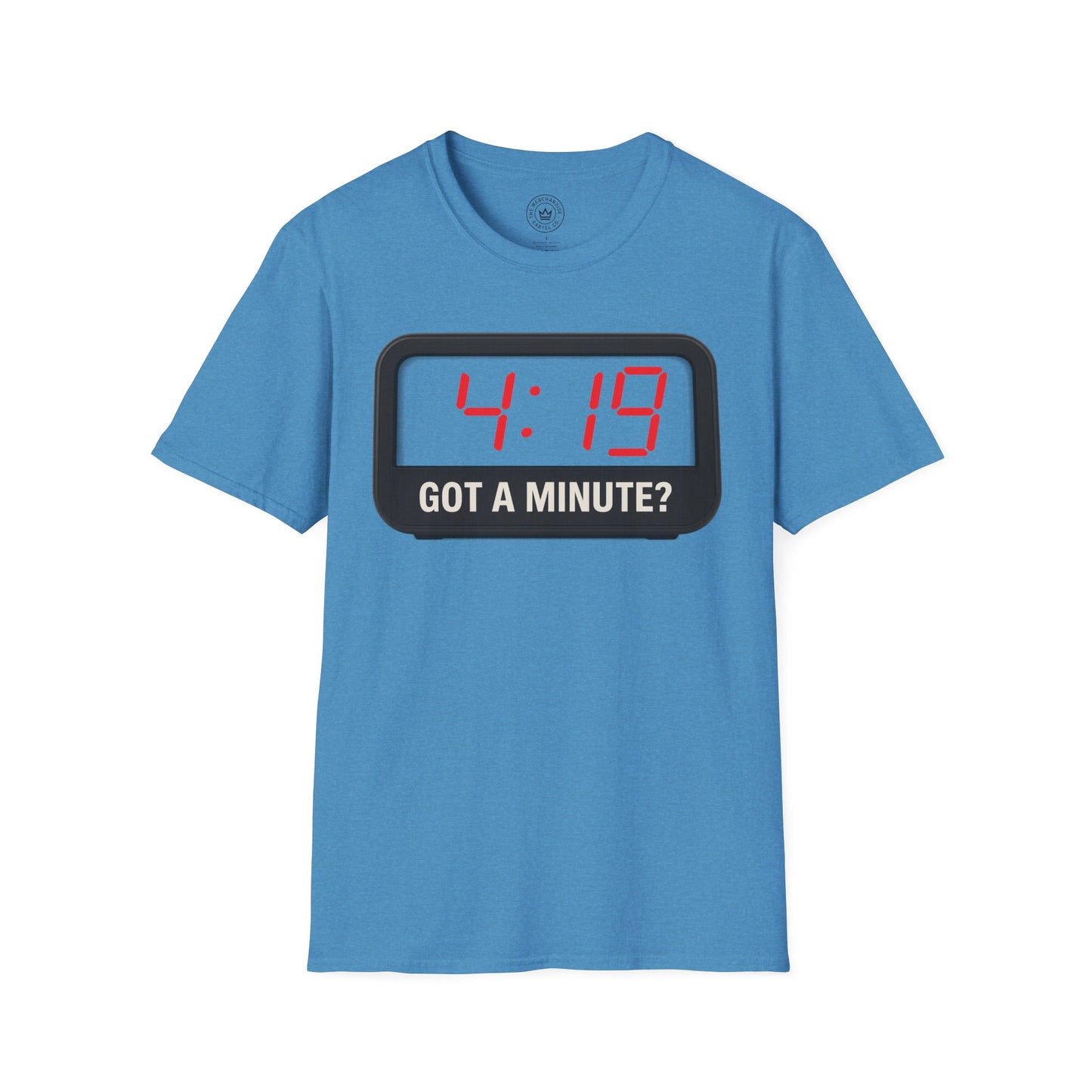 4:19 'Got a Minute' Clock Design