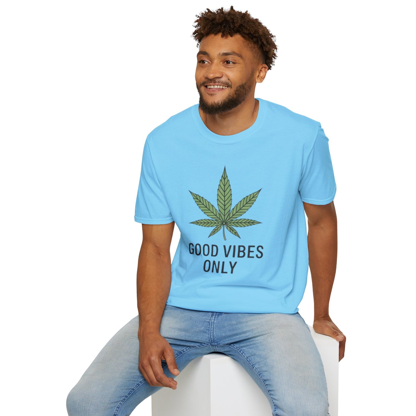 Good Vibes Leaf T-Shirt
