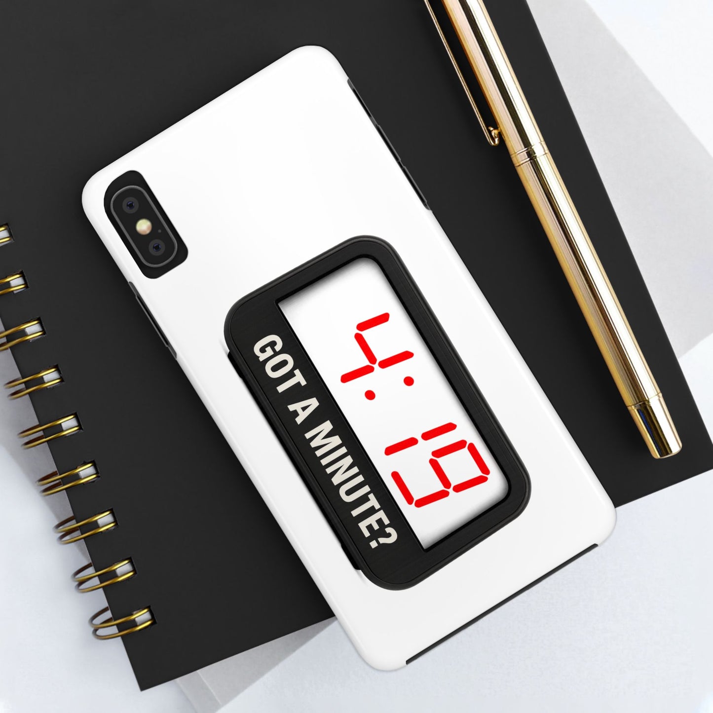 4:19 Digital Clock Phone Case