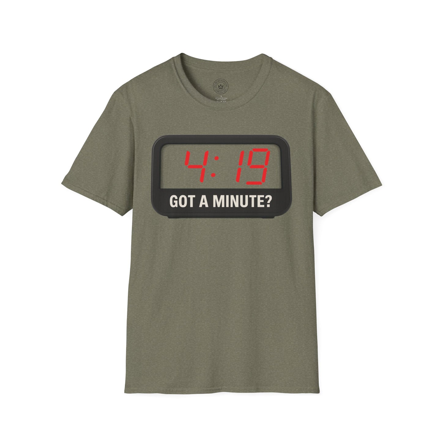 4:19 'Got a Minute' Clock Design