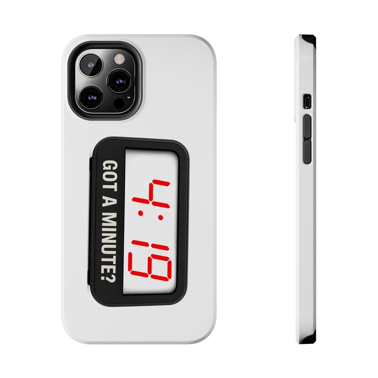 4:19 Digital Clock Phone Case