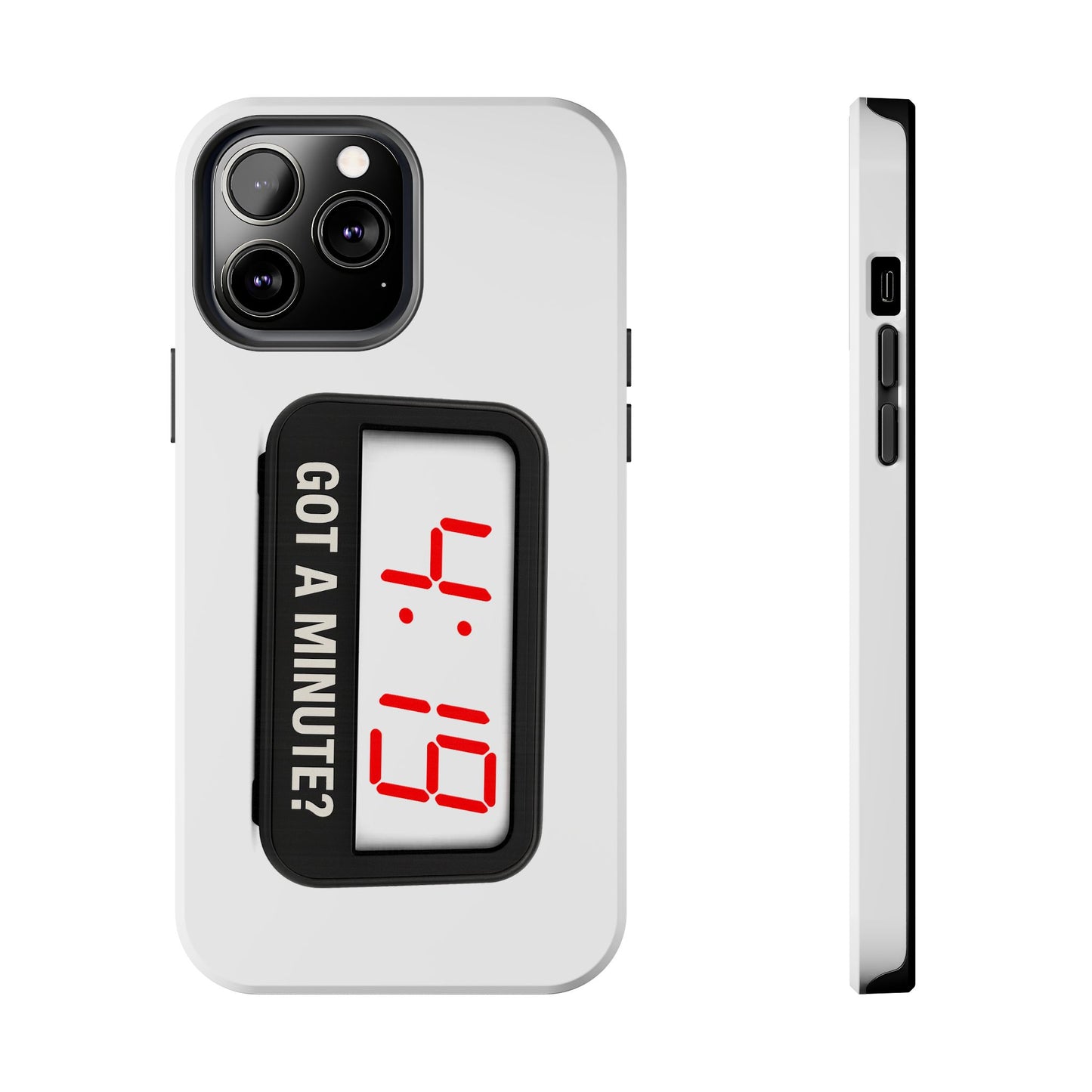 4:19 Digital Clock Phone Case