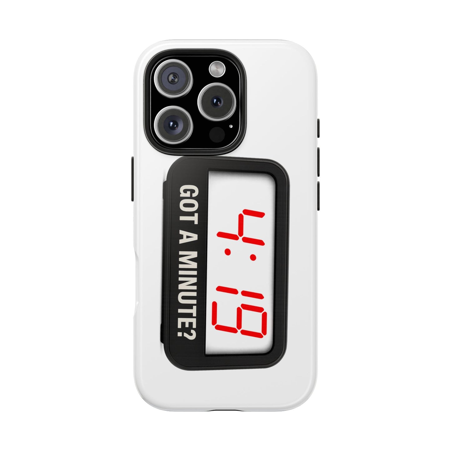 4:19 Digital Clock Phone Case