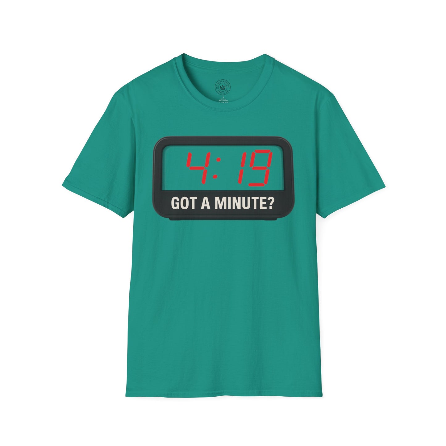 4:19 'Got a Minute' Clock Design