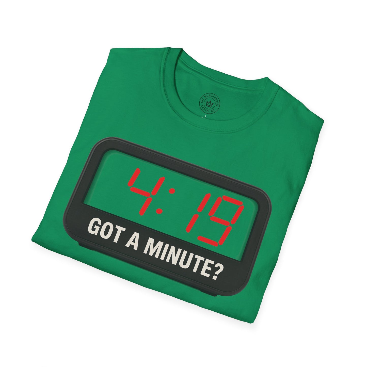 4:19 'Got a Minute' Clock Design