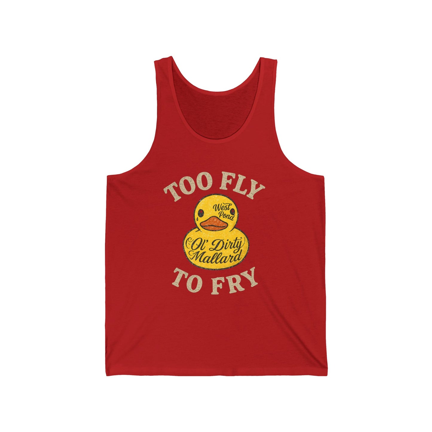 Too Fly to Fry Tank Top