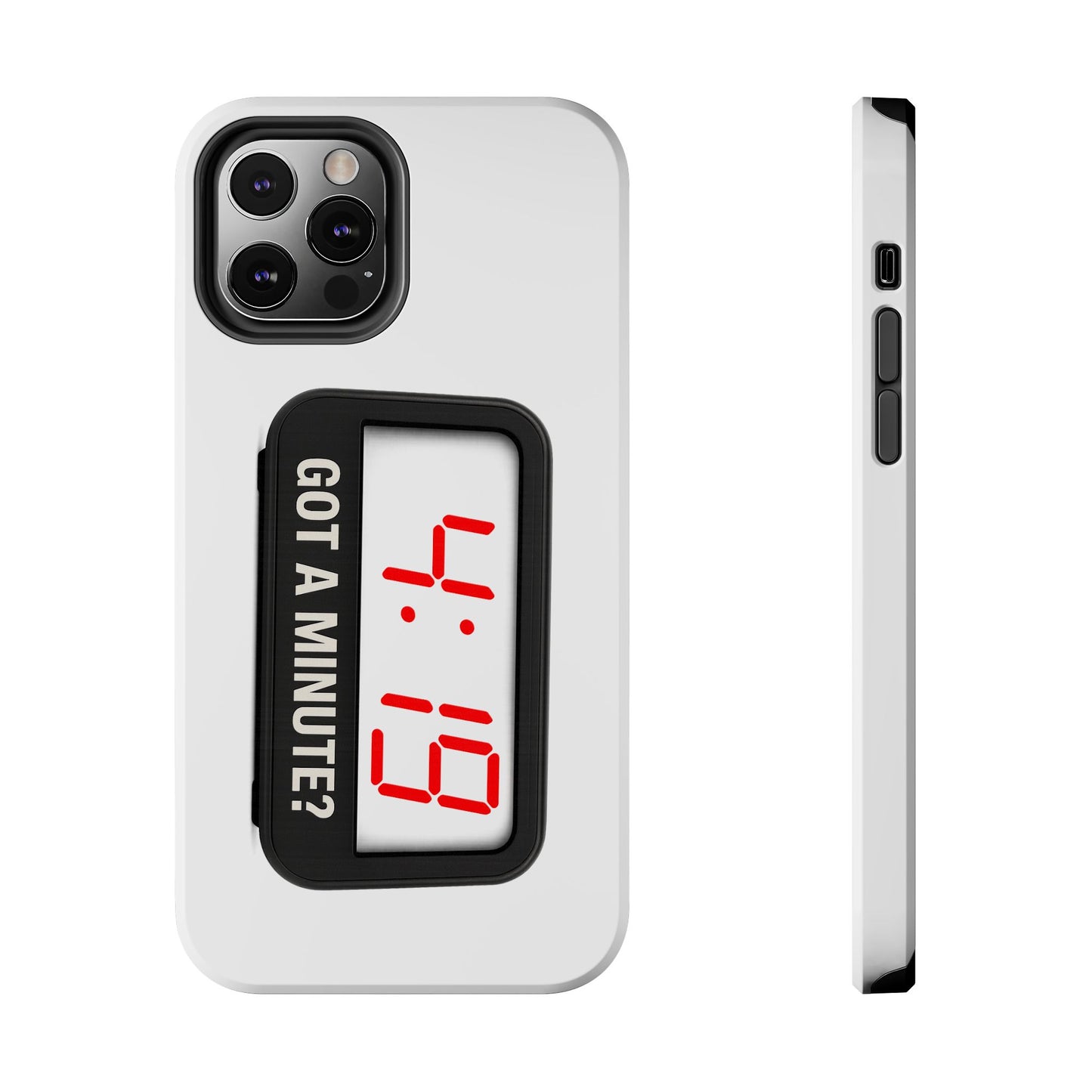4:19 Digital Clock Phone Case