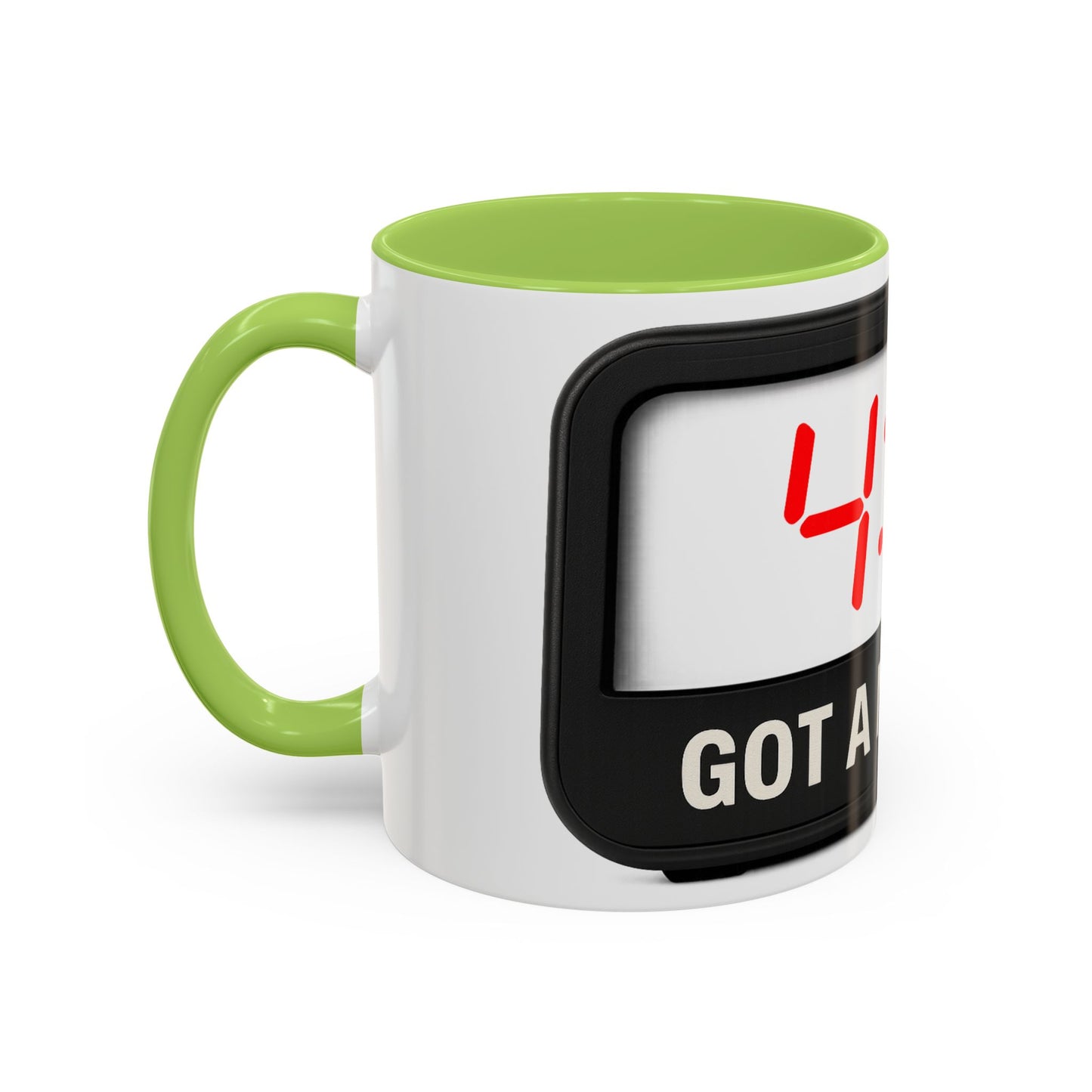 4:19 Digital Clock Coffee Mug