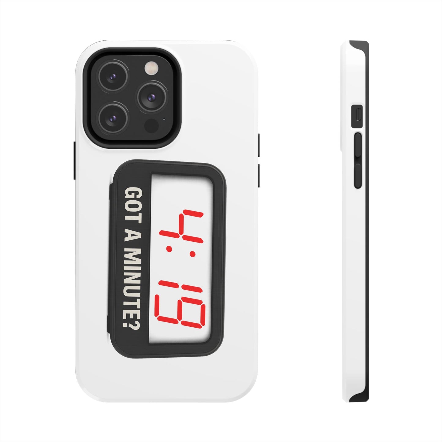 4:19 Digital Clock Phone Case