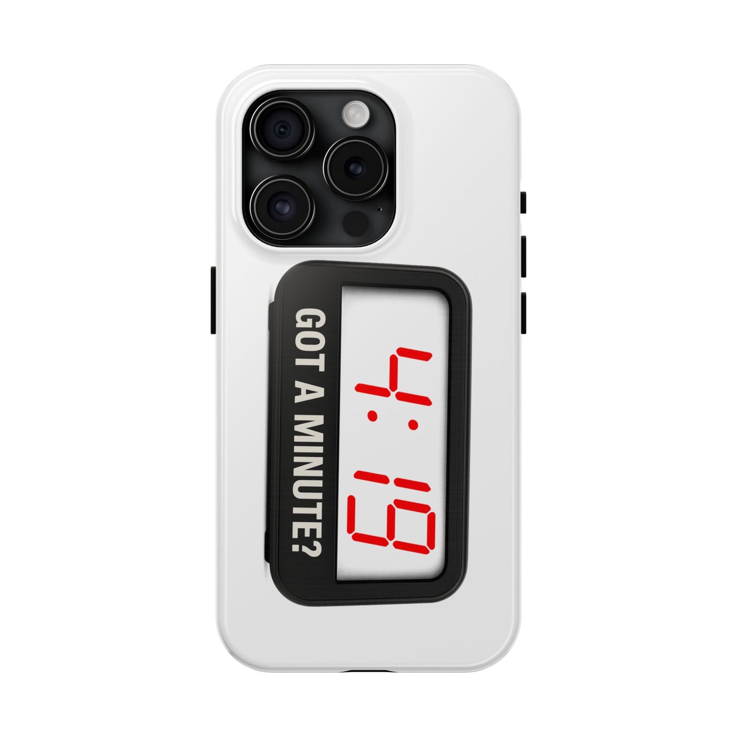 4:19 Digital Clock Phone Case