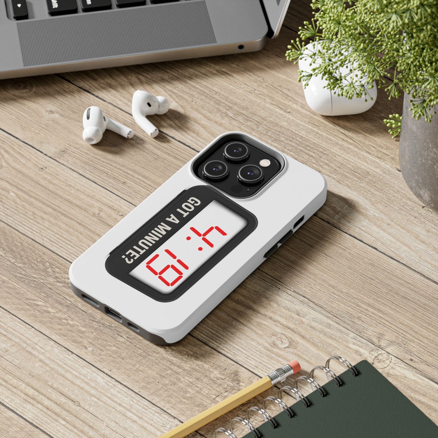4:19 Digital Clock Phone Case