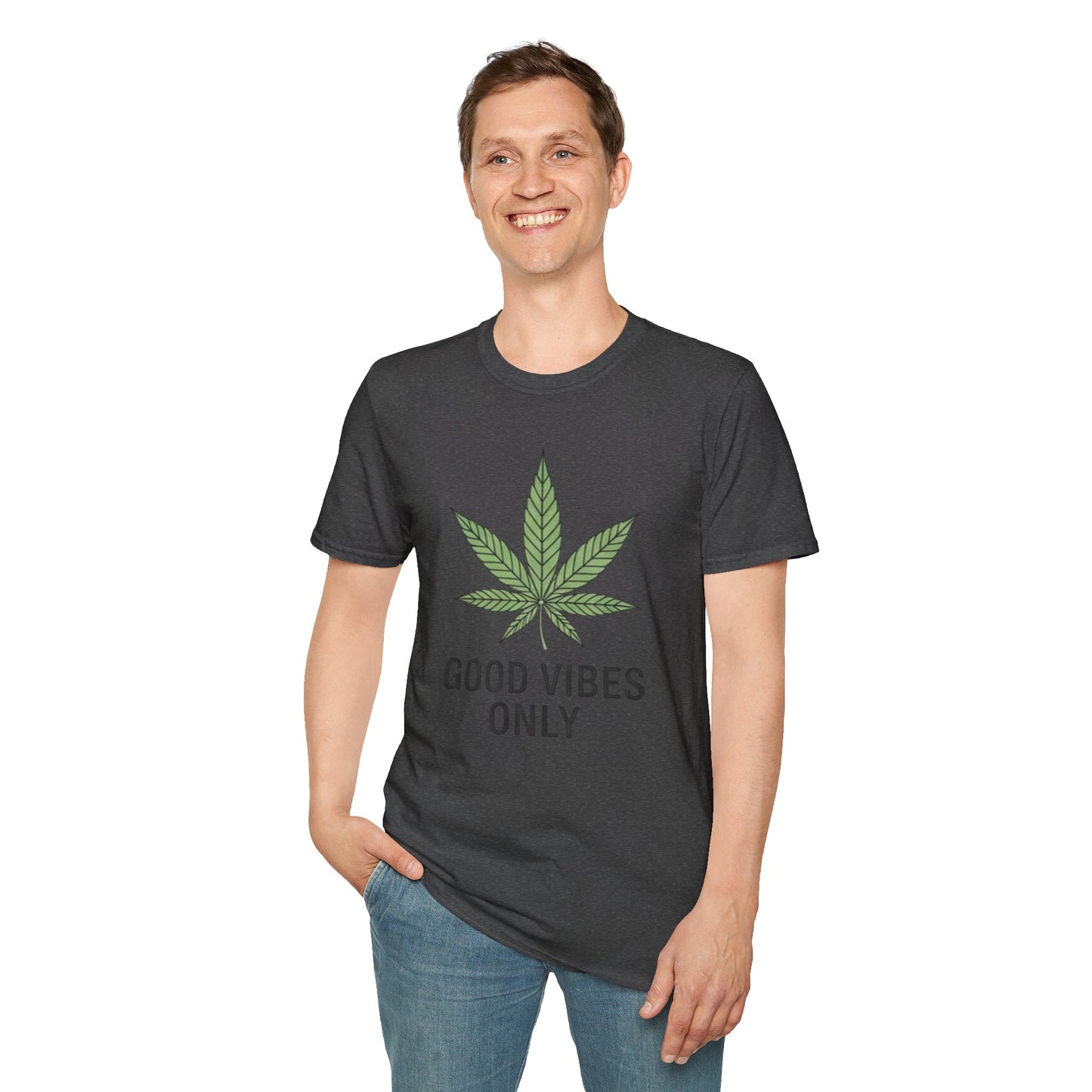 Good Vibes Leaf T-Shirt