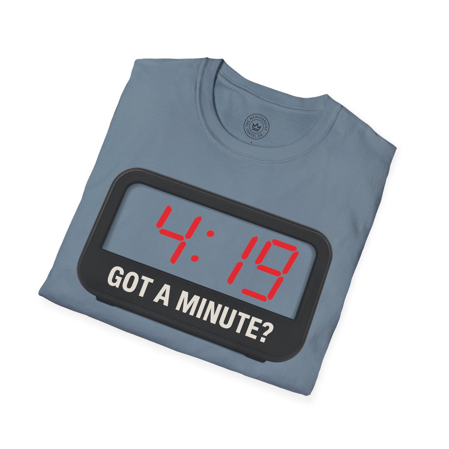 4:19 'Got a Minute' Clock Design