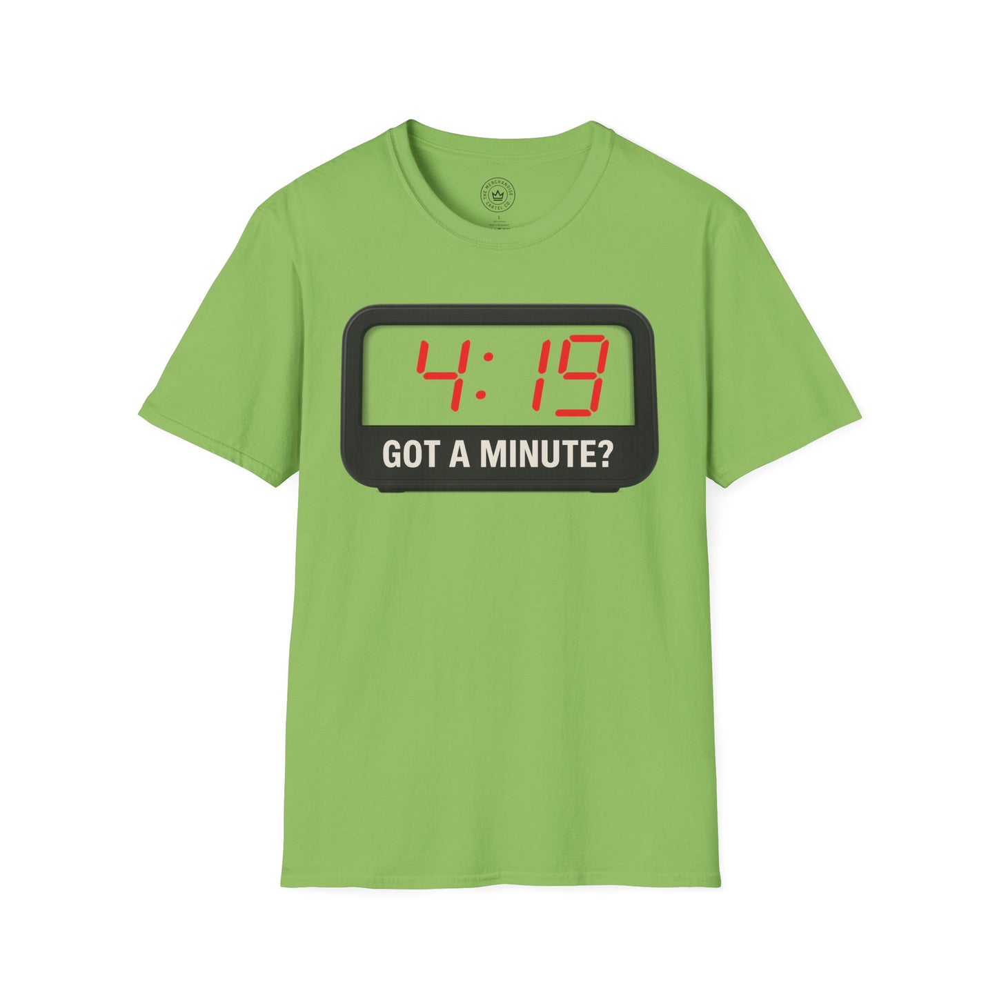 4:19 'Got a Minute' Clock Design